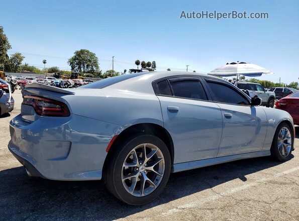 2C3CDXHG8MH506855 2021 DODGE CHARGER Gray Задня права чверть