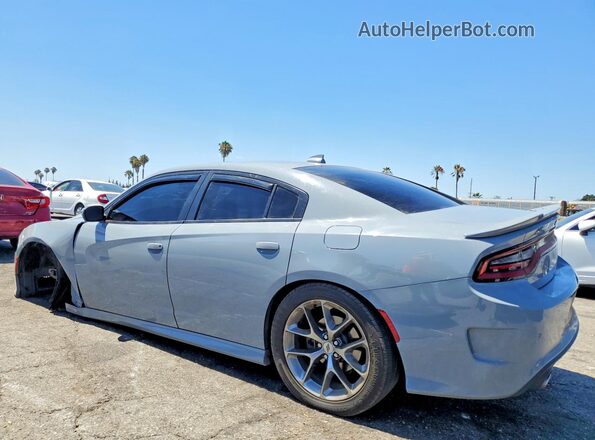 2C3CDXHG8MH506855 2021 DODGE CHARGER Gray Задня ліва чверть