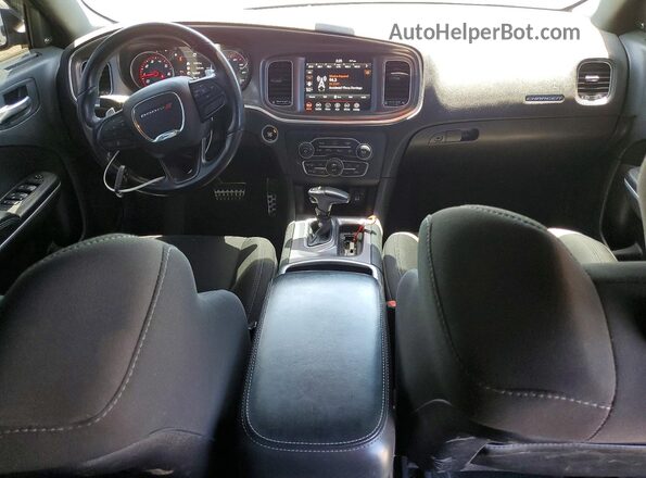 2C3CDXHG8MH506855 2021 DODGE CHARGER Gray Вид панелі приладів