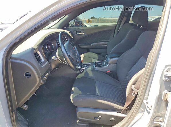 2C3CDXHG8MH506855 2021 DODGE CHARGER Gray Вид салону спереду