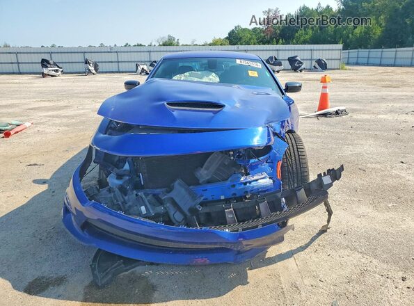 2C3CDXHG8MH569552 2021 DODGE CHARGER Blue წინა ხედი