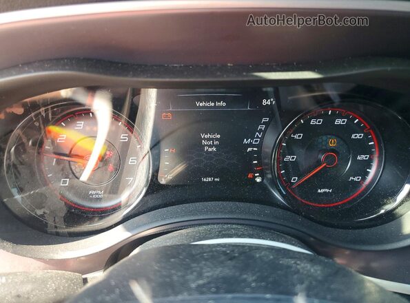 2C3CDXHG8MH569552 2021 DODGE CHARGER Blue ხელსაწყოთა პანელის ხედი