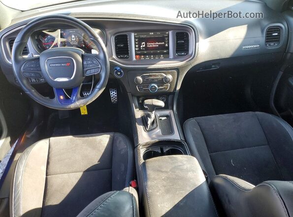 2C3CDXHG8MH591566 2021 DODGE CHARGER Blue Widok deski rozdzielczej