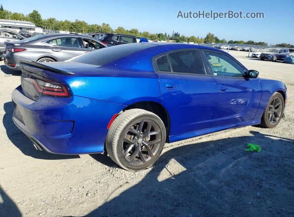 2C3CDXHG8MH591566 2021 DODGE CHARGER Blue Tył prawy