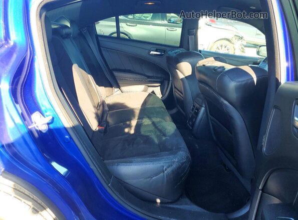 2C3CDXHG8MH591566 2021 DODGE CHARGER Blue Widok tylnych siedzeń