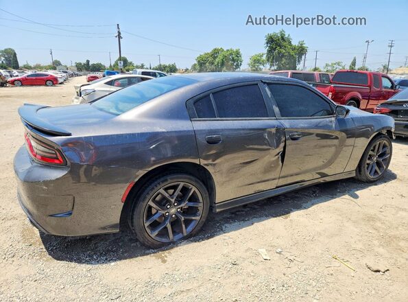 2C3CDXHG8MH633816 2021 DODGE CHARGER Gray Задня права чверть