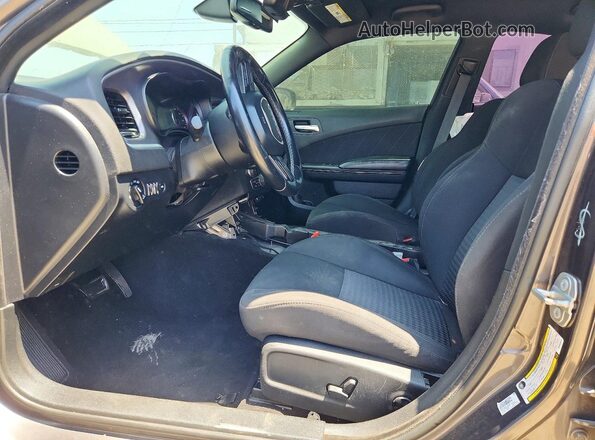 2C3CDXHG8MH633816 2021 DODGE CHARGER Gray Вид салону спереду