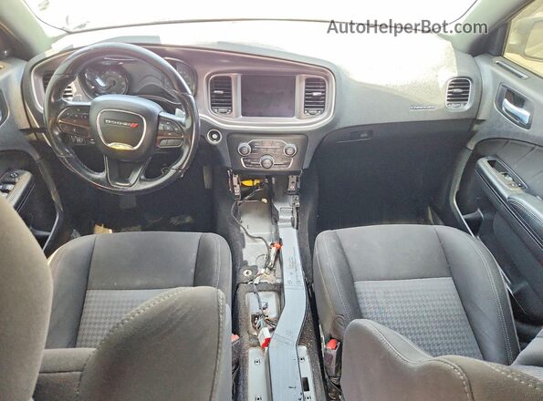 2C3CDXHG8MH633816 2021 DODGE CHARGER Gray Вид панелі приладів