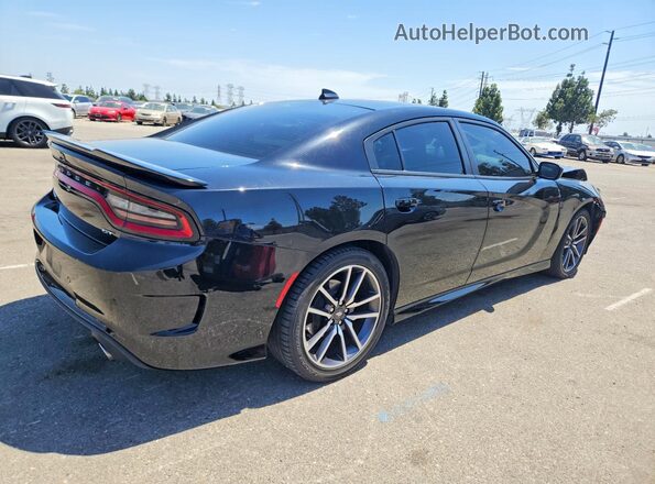 2C3CDXHG8PH561682 2023 DODGE CHARGER Black უკანა მარჯვენა