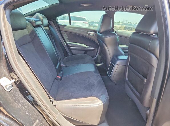 2C3CDXHG8PH561682 2023 DODGE CHARGER Black უკანა სავარძლების ხედი