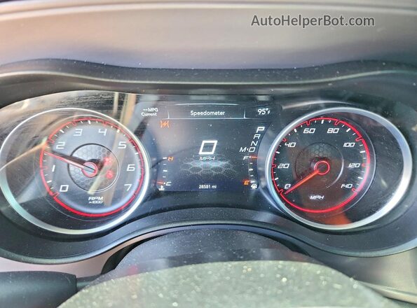 2C3CDXHG8PH561682 2023 DODGE CHARGER Black ხელსაწყოთა პანელის ხედი