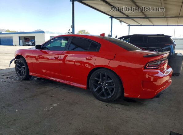 2C3CDXHG8PH615935 2023 DODGE CHARGER Red უკანა მარცხენა