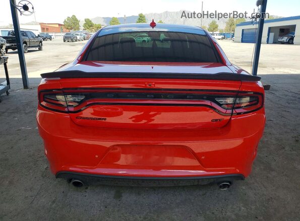 2C3CDXHG8PH615935 2023 DODGE CHARGER Red უკანა ხედი