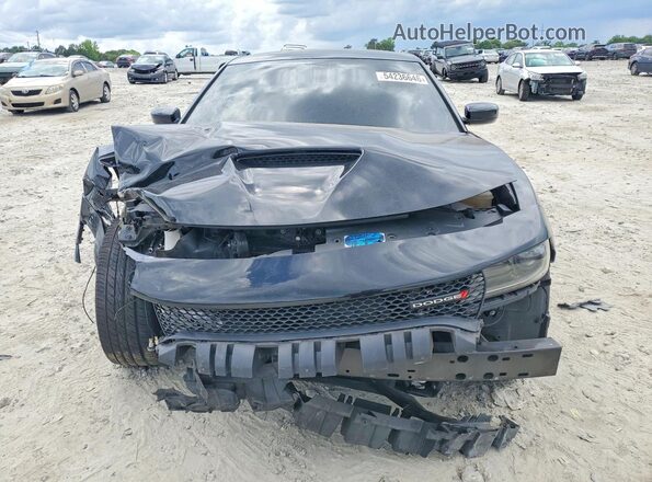 2C3CDXHG8PH626661 2023 DODGE CHARGER Black Вид спереду