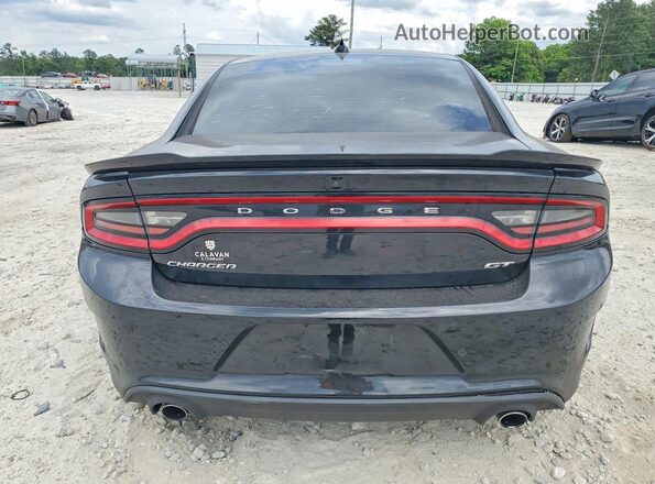 2C3CDXHG8PH626661 2023 DODGE CHARGER Black Вид ззаду