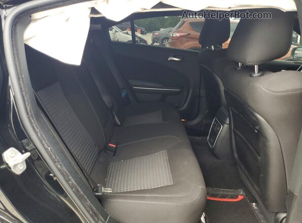 2C3CDXHG8PH626661 2023 DODGE CHARGER Black Вид задніх сидінь