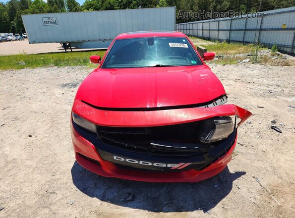 2C3CDXHG9GH154776 2016 DODGE CHARGER Red Front view