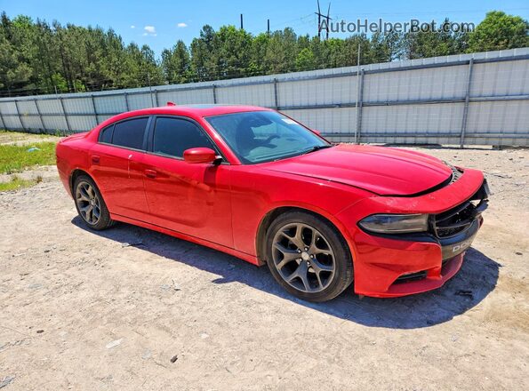 2C3CDXHG9GH154776 2016 DODGE CHARGER Red Front right