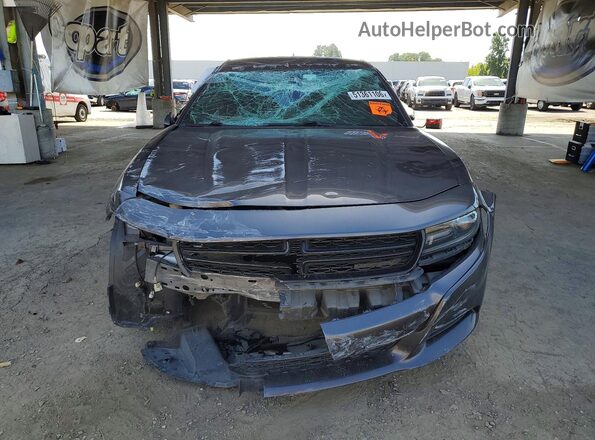 2C3CDXHG9HH644085 2017 DODGE CHARGER Gray Vista frontal
