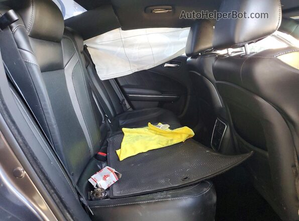 2C3CDXHG9HH644085 2017 DODGE CHARGER Gray Vista de los asientos traseros