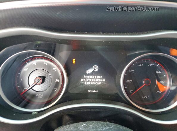 2C3CDXHG9HH644085 2017 DODGE CHARGER Gray Vista del cuadro de instrumentos