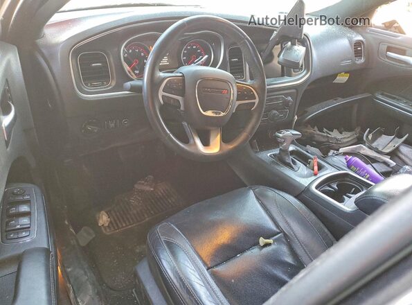 2C3CDXHG9HH644085 2017 DODGE CHARGER Gray Vista del salpicadero