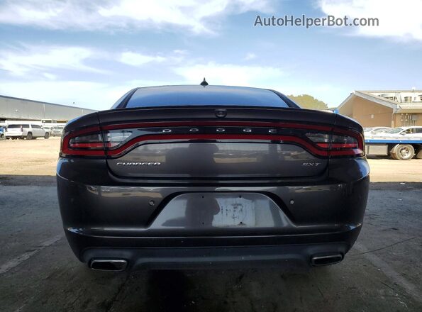 2C3CDXHG9HH644085 2017 DODGE CHARGER Gray Vista trasera