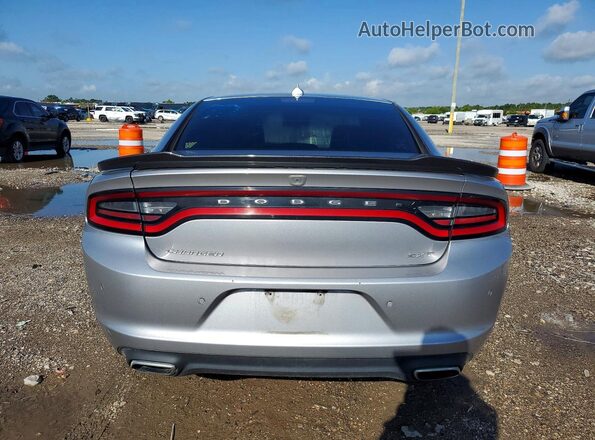 2C3CDXHG9JH157894 2018 DODGE CHARGER Silver უკანა ხედი