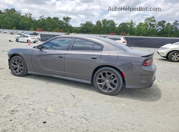 2C3CDXHG9KH740337 2019 DODGE CHARGER Charcoal Trasero izquierdo