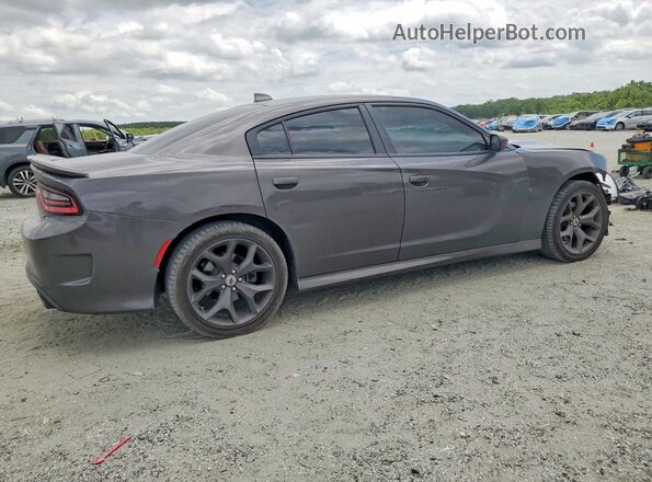 2C3CDXHG9KH740337 2019 DODGE CHARGER Charcoal Trasero derecho