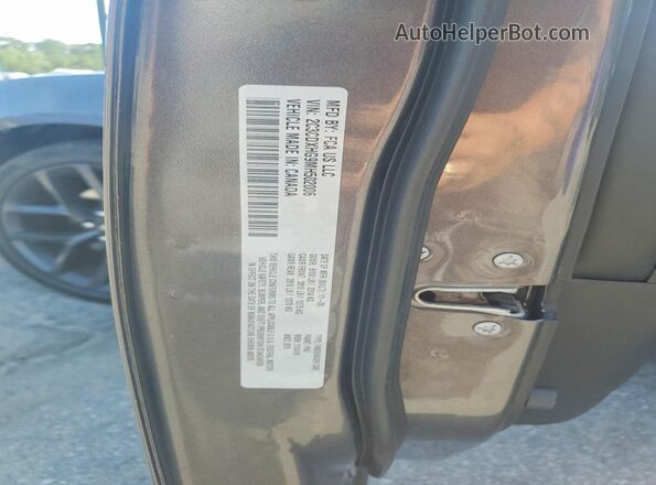 2C3CDXHG9MH502006 2021 DODGE CHARGER Charcoal Widok naklejki z numerem VIN