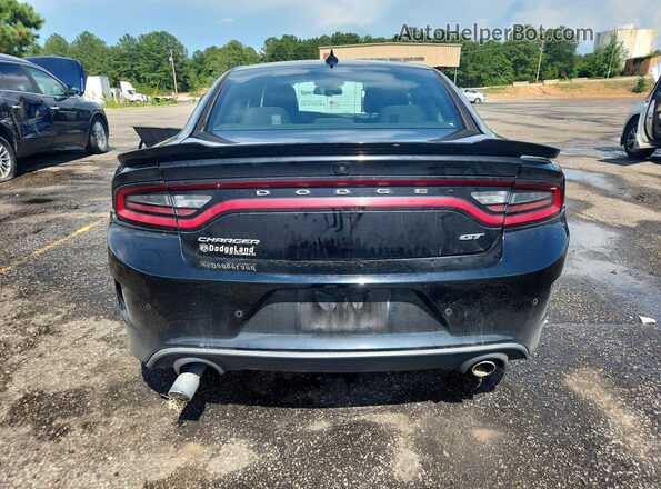 2C3CDXHG9MH643674 2021 DODGE CHARGER Black Հետևի տեսք