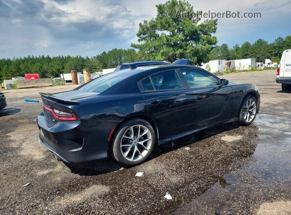 2C3CDXHG9MH643674 2021 DODGE CHARGER Black Հետևի աջ