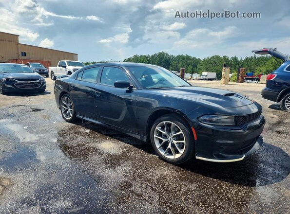 2C3CDXHG9MH643674 2021 DODGE CHARGER Black Առջևի աջ