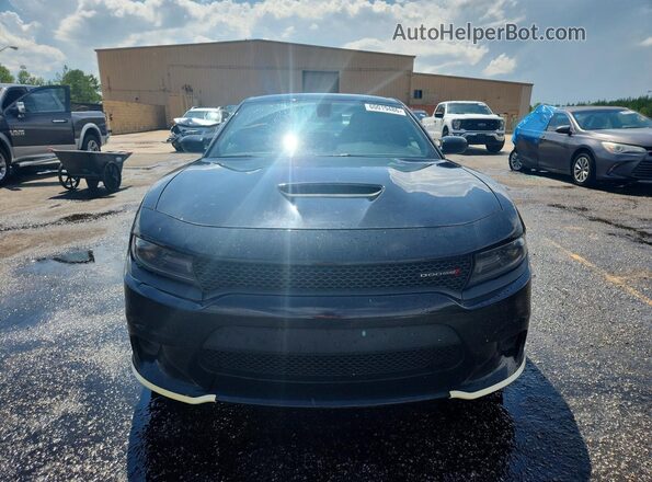 2C3CDXHG9MH643674 2021 DODGE CHARGER Black Դիմացի տեսք