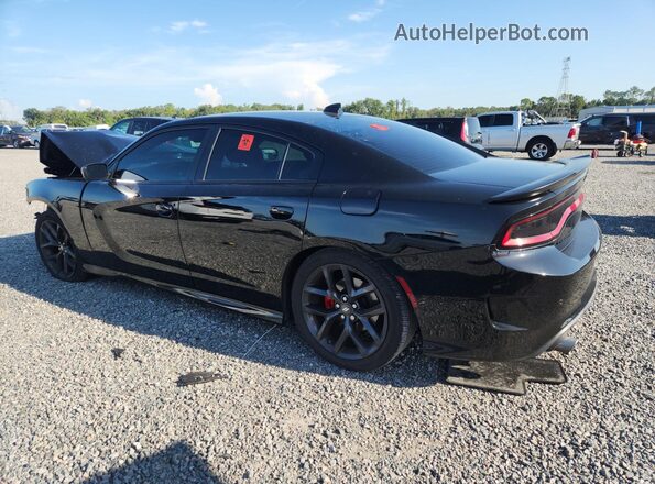 2C3CDXHG9NH129678 2022 DODGE CHARGER Black Tył lewy