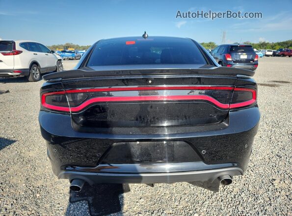 2C3CDXHG9NH129678 2022 DODGE CHARGER Black Widok z tyłu