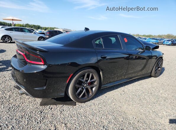 2C3CDXHG9NH129678 2022 DODGE CHARGER Black Tył prawy