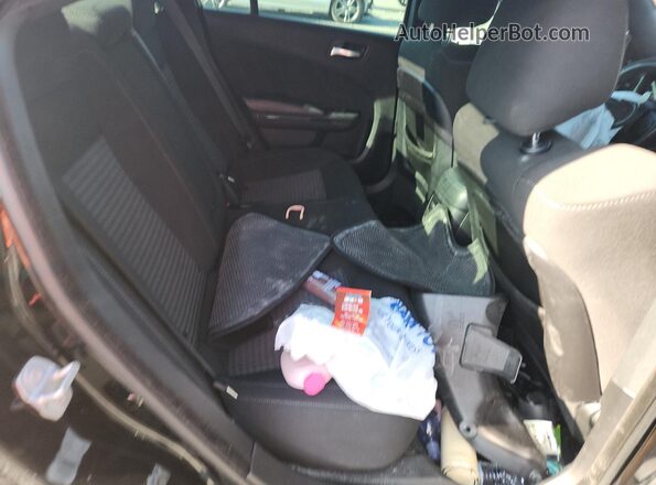 2C3CDXHG9NH129678 2022 DODGE CHARGER Black Widok tylnych siedzeń