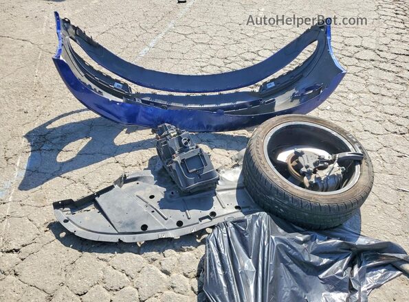 2C3CDXHG9NH138719 2022 DODGE CHARGER Blue Вид підкапотного простору