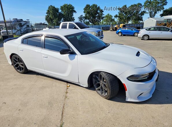 2C3CDXHG9NH173485 2022 DODGE CHARGER Белый Передняя правая четверть