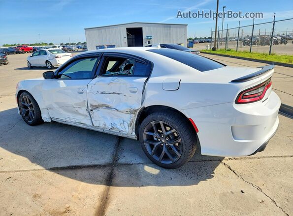 2C3CDXHG9NH173485 2022 DODGE CHARGER Белый Задняя левая четверть