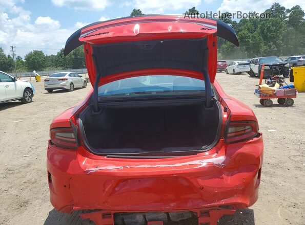 2C3CDXHG9PH618536 2023 DODGE CHARGER Red Vista trasera