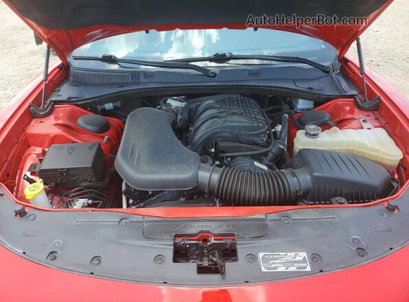 2C3CDXHG9PH618536 2023 DODGE CHARGER Red Vista interior trasera