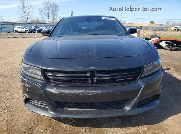 2C3CDXHGXGH126212 2016 DODGE CHARGER Black წინა ხედი