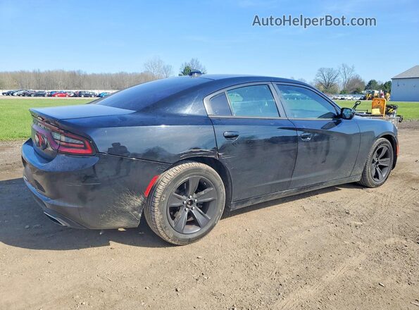 2C3CDXHGXGH126212 2016 DODGE CHARGER Black უკანა მარჯვენა