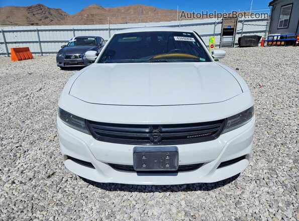 2C3CDXHGXGH158867 2016 DODGE CHARGER White Вид спереду