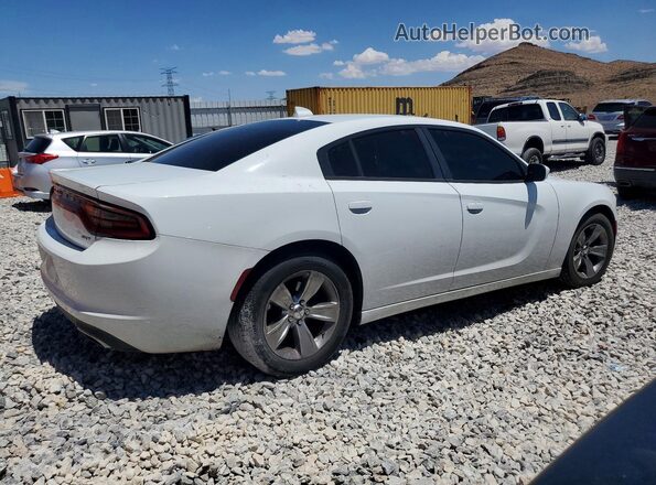 2C3CDXHGXGH158867 2016 DODGE CHARGER White Задня права чверть