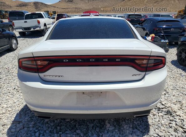 2C3CDXHGXGH158867 2016 DODGE CHARGER White Вид ззаду
