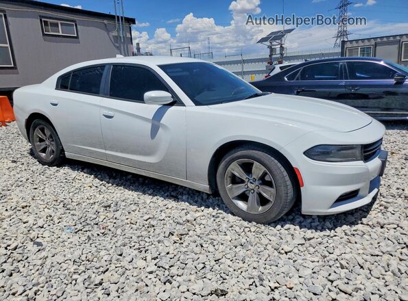 2C3CDXHGXGH158867 2016 DODGE CHARGER White Передня права чверть